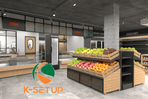 K-SETUP - dịch vụ setup siêu thị hàng đầu