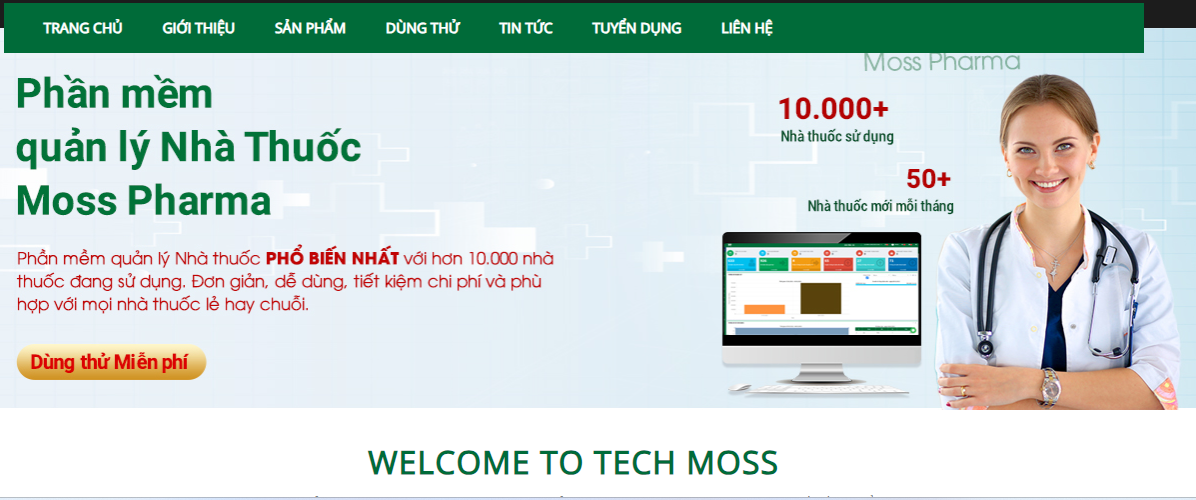 Phần mềm Moss Pharma
