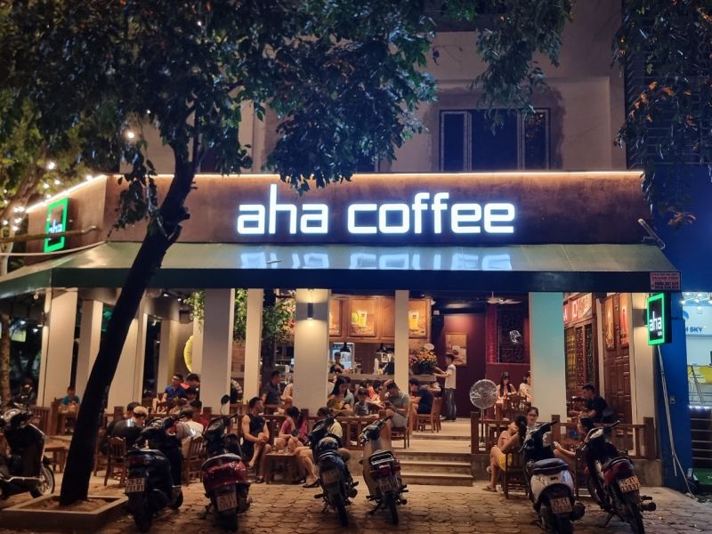 Aha Coffee nhượng quyền
