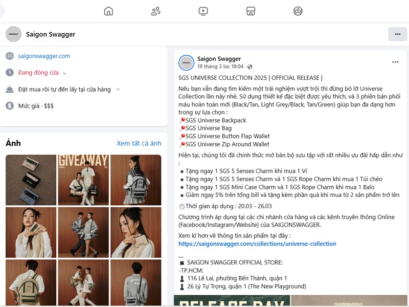 tạo fanpage bán hàng
