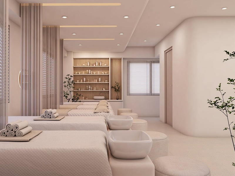 Trang trí spa nhỏ