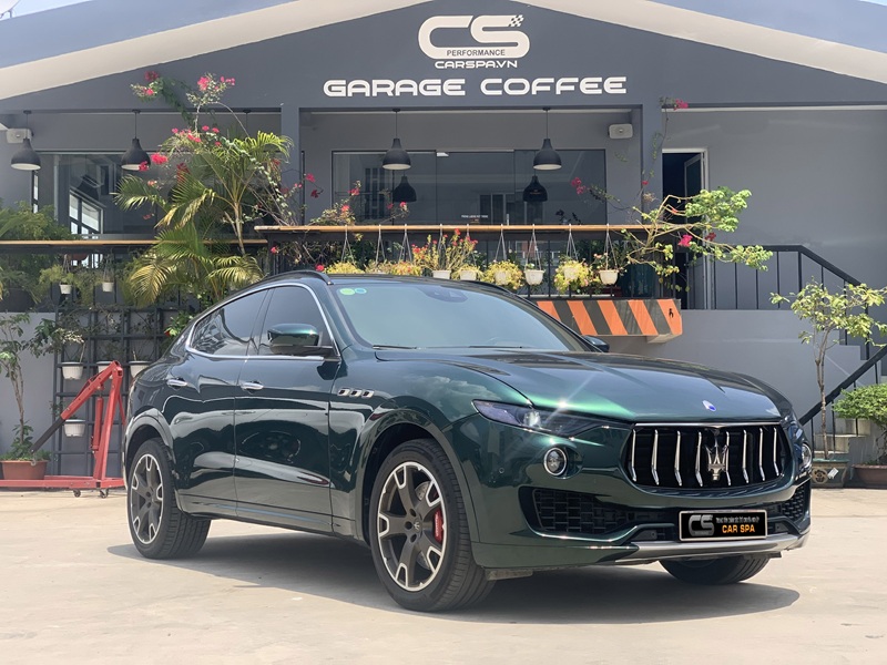 Mô hình rửa xe kết hợp cafe