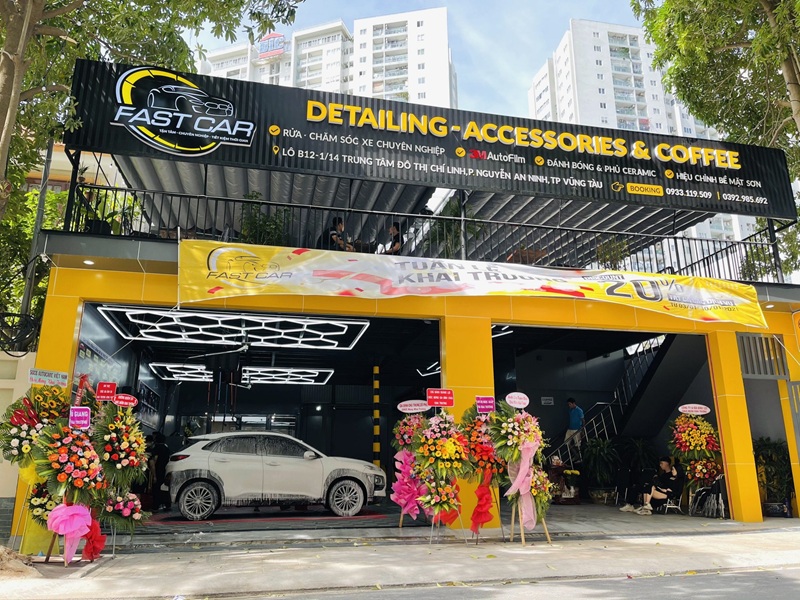 Lợi ích mô hình cafe rửa xe