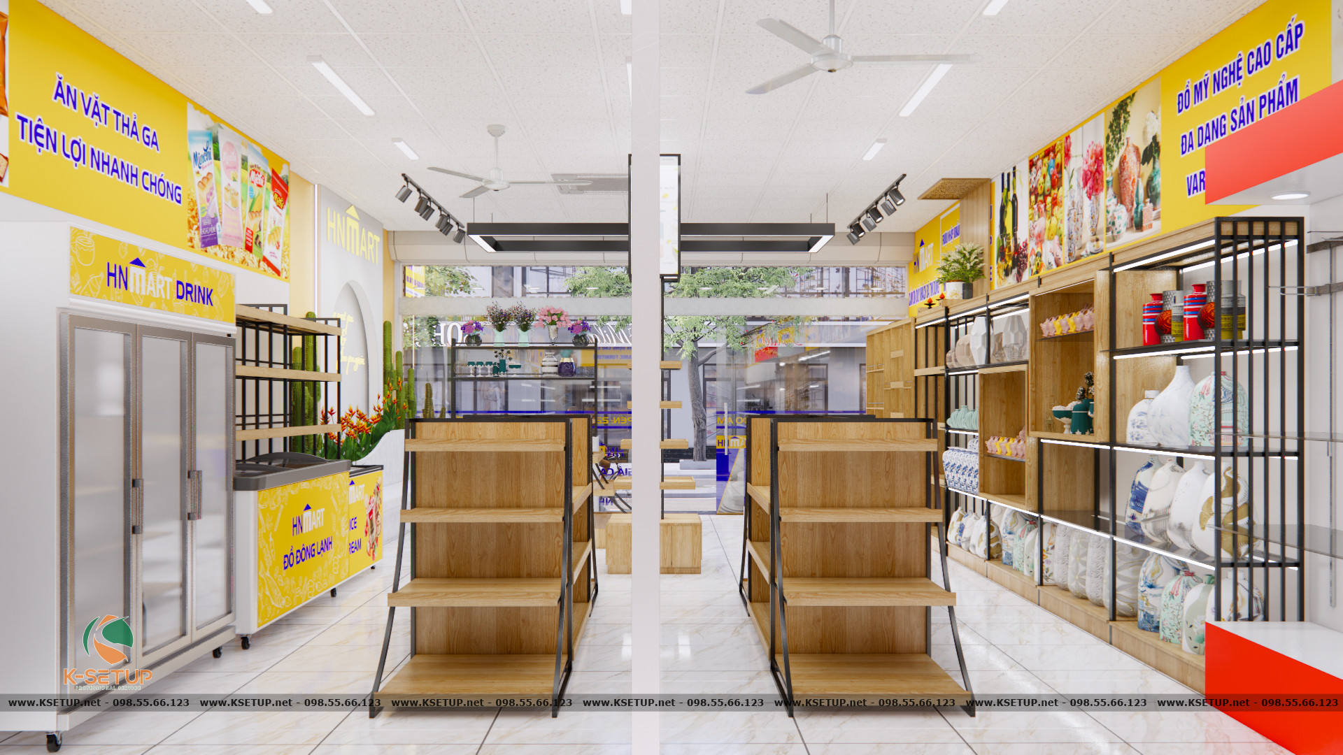 hướng dẫn mở siêu thị siêu nhỏ
