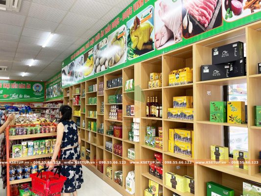 Mô Hình Siêu Thị Mini
