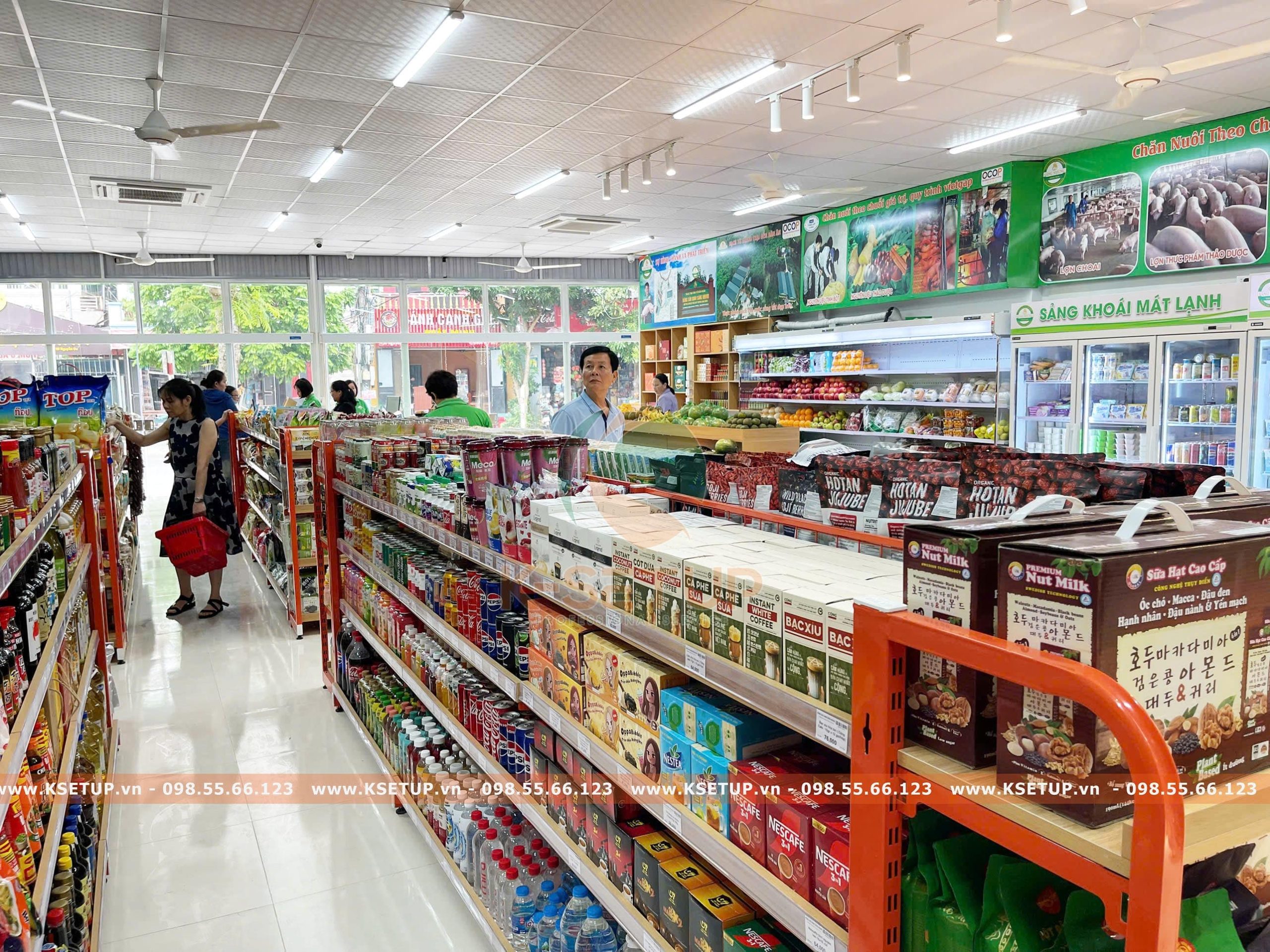 thất thoát hàng hoá siêu thị mini